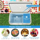 42 QT Portable Dual-Zone Car Refrigerator by LJGDeals