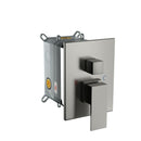 Dual Shower Head 10" Wall Mounted Square Shower System by HouseOfZazla