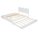 Platform Bed With With 2 Big Drawers And Trundle by Unique Piece Furniture
