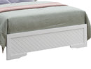 Bed With LED Light Accents Headboard by Unique Piece Furniture