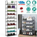 10-Tier Shoe Rack Organizer for Hallways and Closets by LJGDeals