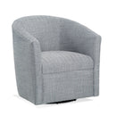 Lainey - Swivel Barrel Chair With 360 Degree Rotation by HouseOfZazla
