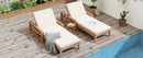 TREXM Outdoor Lounge Chairs Set of 2 by HouseOfZazla