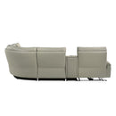 Jayke - Power Motion Sectional Sofa - Light Gray