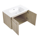 30 Inch Wall Mounted Bathroom Vanity (KD-Packing)-BEO