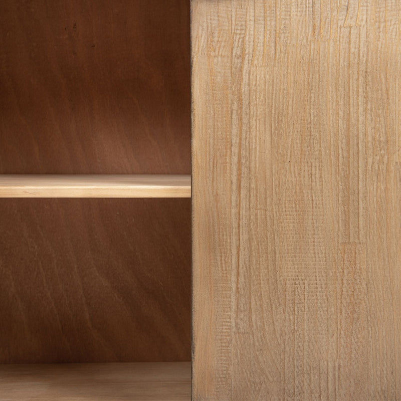 Nolan - 2 Door Accent Cabinet - Antique Brown, photo 5 of 13