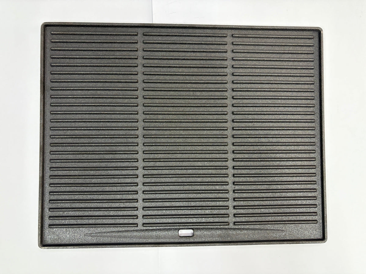 NL-4B02-CMP Square Cast Iron Griddle Pan Reversible Grill, photo 2 of 5