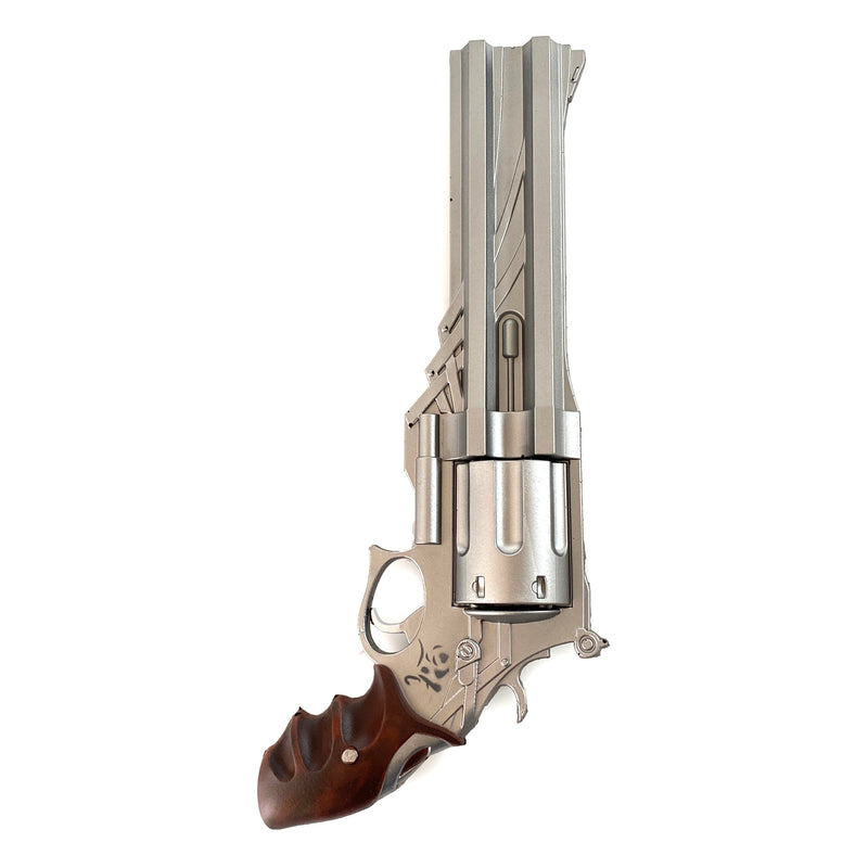 Rubber Video Game Style Double Barrel Pistol Prop