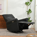270° Power Swivel Rocker Glider Recliner Chair With USB Ports by Unique Piece Furniture