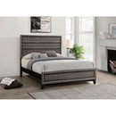 Queen Panel Bed Accents - Gray by HouseOfZazla