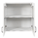 Wall Cabinet with Glass Door and Adjustable Shelves by HouseOfZazla