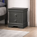Blaze - 2 Drawer Modern Nightstand by HouseOfZazla