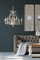 Large Wooden Wall Art Panels With Distressed Round Mirror Accents (Set of 2) - White by Unique Piece Furniture