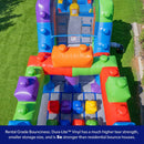 42FT Commercial Inflatable Obstacle Course With Dual Water Slide (SAK31587) by SAKSBY WHOLESALE