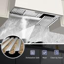 42" Range Hood Insert, 1200 CFM Stainless Steel Ducted Vent Hood Insert with Dimmable LED Lights - NX-19IS-42