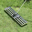 42 x 10 Inch Lawn Leveling Rake with Ergonomic Handle by LJGDeals