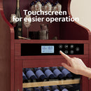 Nuvia Luxury 43-Bottle Freestanding Low Noise Wine Cooler Cabinet (SAK56084) by SAKSBY WHOLESALE