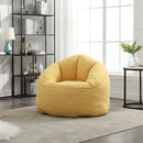 Bedding Bean Bag Sofa Chair High Pressure Foam With Footrest by Unique Piece Furniture
