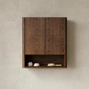 ZULA 26" Wall-Mounted Striped Bathroom Cabinet by HouseOfZazla