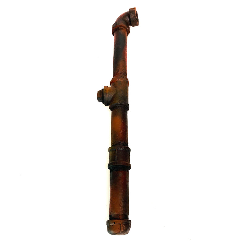 Foam Rubber Metal Pipe with Fittings Action Stunt Prop