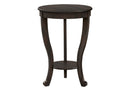 Accent End Table, 2 Tier, Traditional - Walnut by HouseOfZazla
