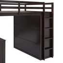 Loft Bed With Drawers, Desk, And Wardrobe by HouseOfZazla