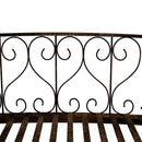 Outsunny 7' Metal Arch Garden Bridge with Safety Siderails by HouseOfZazla