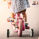 Bicycle Training Wheels Adjustable Kids Children Bike Stabilizer Wheel for 12"- 20" Bike