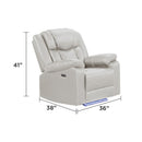 Challenger - LED Power Recliner Set