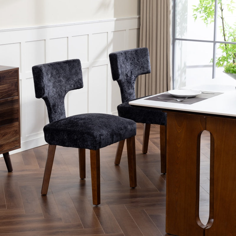 Mid Century Modern Dining Chairs Set of 2, photo 5 of 10