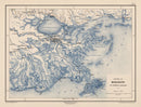 Vintage Map of New Orleans, Louisiana 1875