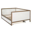 Full Size Daybed With Trundle And Nailhead Decoration - Wood by HouseOfZazla