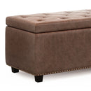 Hamilton - Upholstered Storage Ottoman by Unique Piece Furniture