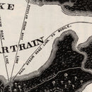 Vintage Map of New Orleans, Louisiana 1845