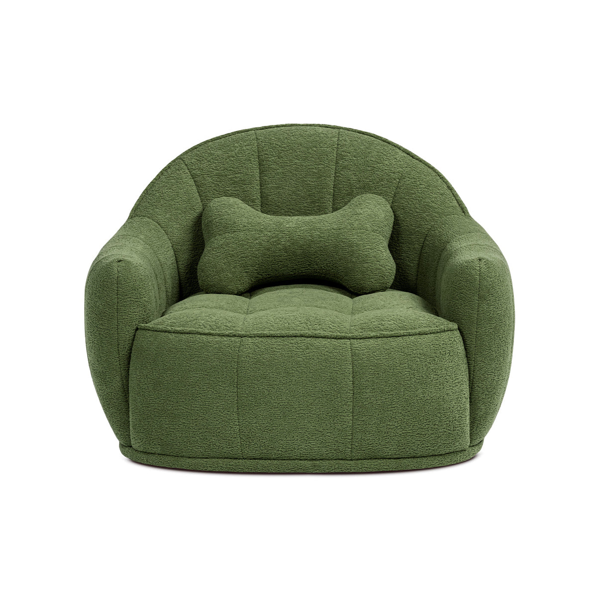 Louie 30.5" Dog Sofa Bed, Medium, Moss, photo 3 of 10