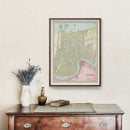 Vintage Map of New Orleans, Louisiana 1901