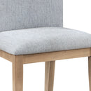 Caspian - And Oak Finish Dining Chair (Set of 2) - Gray by HouseOfZazla