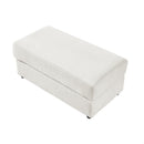 Modern Style Loveseat Sofa Sectional Sofa Couch With Storage Space, A Movable Ottoman, Two USB Ports, Two Cup Holders, A Phone Holder For Living Room by HouseOfZazla