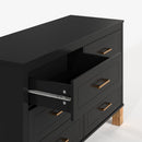 6 Drawer Double Dresser by HouseOfZazla