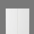 Kitchen Pantry Cabinet Adjustable Storage With 4 Shelves, Heavy Duty Freestanding Pantry Organizer - White by HouseOfZazla