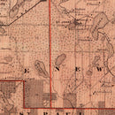 Vintage Map of Ramsey County, Minnesota 1874
