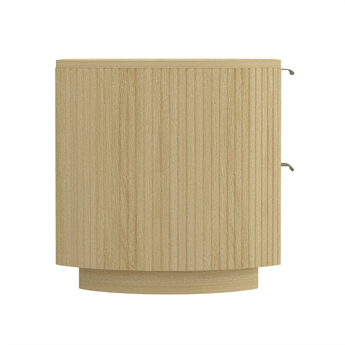 Olivia - Nightstand & 2 Drawers - Oak, photo 3 of 10