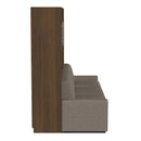 Wall Bed with Extended Sofa