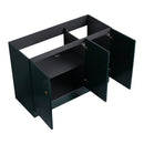 Modern Freestanding Bathroom Vanity With Soft Close Cabinet Doors by HouseOfZazla