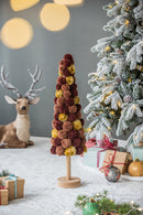 Tall Tree Christmas Table Decor, Coffee