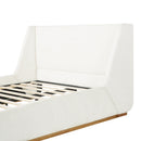 Luxury Upholstered Bed with Wings by HouseOfZazla