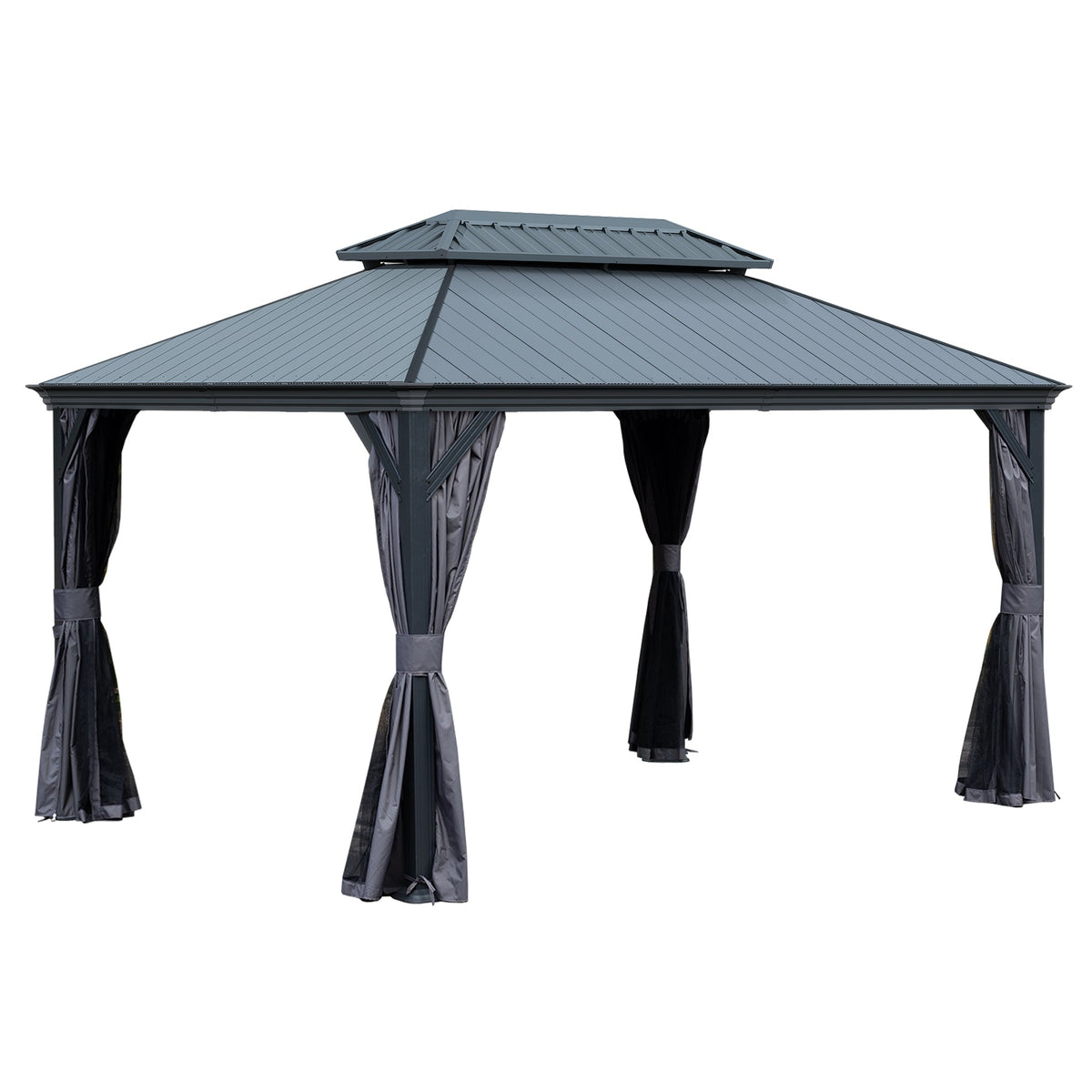 10'x14' Hardtop Gazebo with Resin Roof, photo 3 of 10