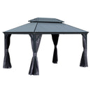 10'x14' Hardtop Gazebo with Resin Roof