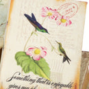 Book Boxes With Birds, Flowers, And Handwriting Design (Set of 4) - Multi by Unique Piece Furniture