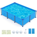 690/978/1158/1617 Gal Outdoor Family Swimming Pool with Metal Frame by LJGDeals